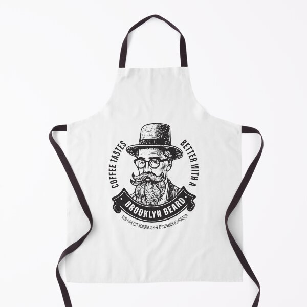 Item preview, Coffee tastes better with a Brooklyn beard designed and sold by BrooklynMugs.