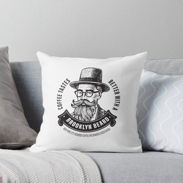 Item preview, Coffee tastes better with a Brooklyn beard designed and sold by BrooklynMugs.