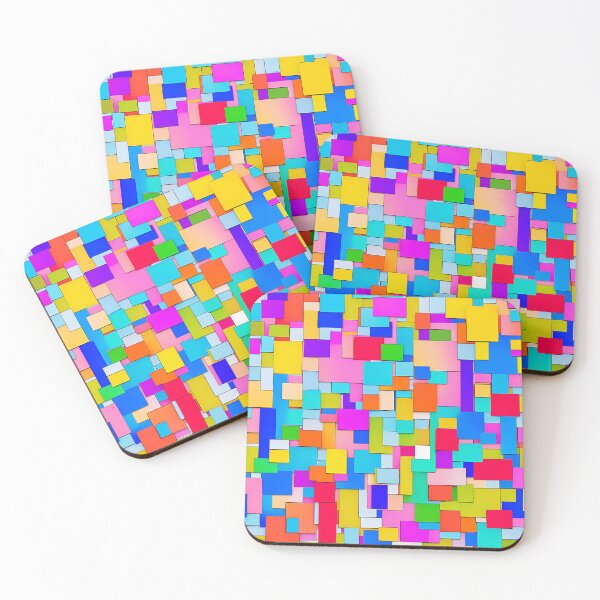 Item preview, Brightly coloured rectangles designed and sold by Oleksandr Ivanochko.