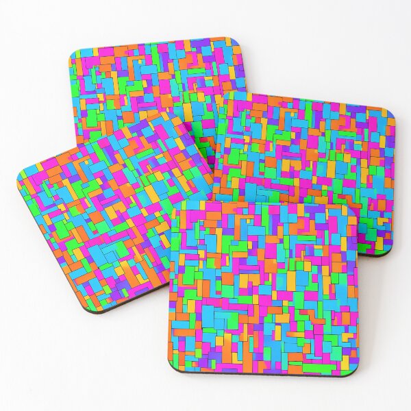 Item preview, Multicoloured futuristic pattern designed and sold by Oleksandr Ivanochko.