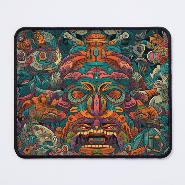 Item preview, Psycheldlic Totem Face designed and sold by shakespeare1212.