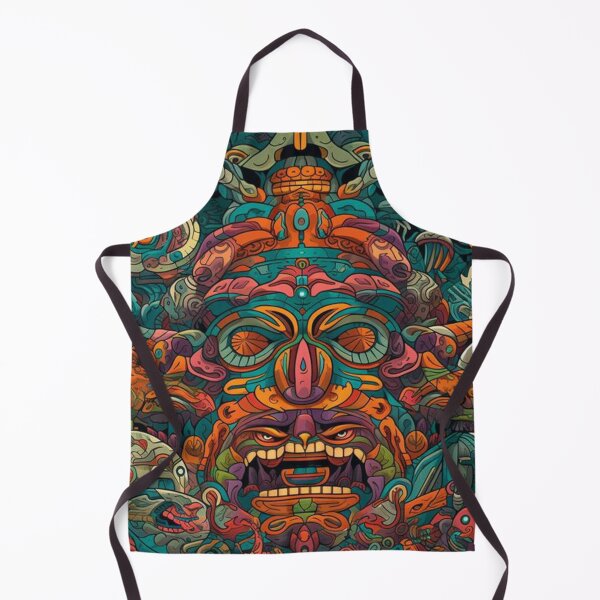 Item preview, Psycheldlic Totem Face designed and sold by shakespeare1212.