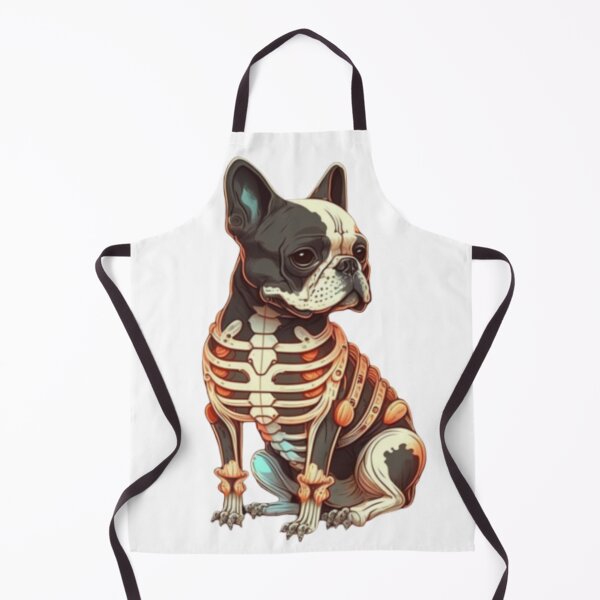 Item preview, Frenchie the Skeleton French Bulldog designed and sold by PetsEnough.