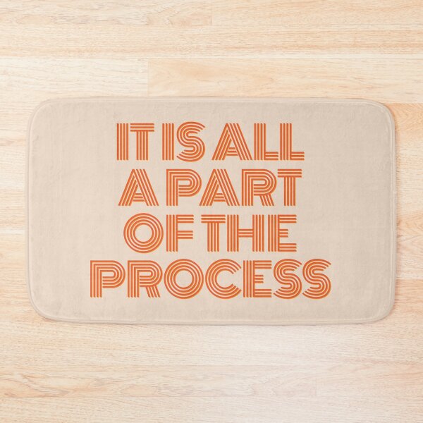 Item preview, It Is All a Part of the Process Inspirational Quote designed and sold by SweetLog.