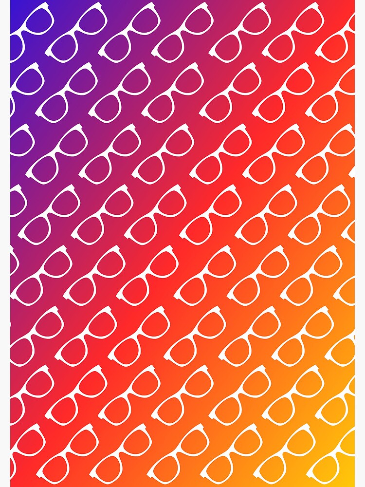 Thumbnail 3 of 3, Journal, Glasses Rainbow Gradient designed and sold by OpticianNow.