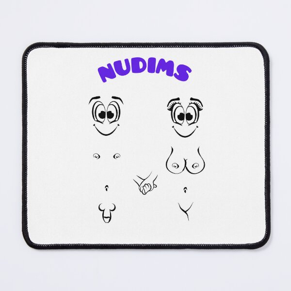 Item preview, NUDIMS Couple (blue) designed and sold by NUDIMS.