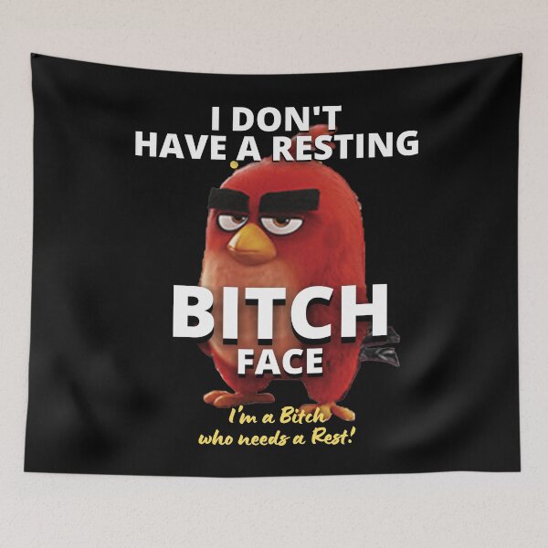 Item preview, Resting Bitch Face designed and sold by Flirt-Teez.