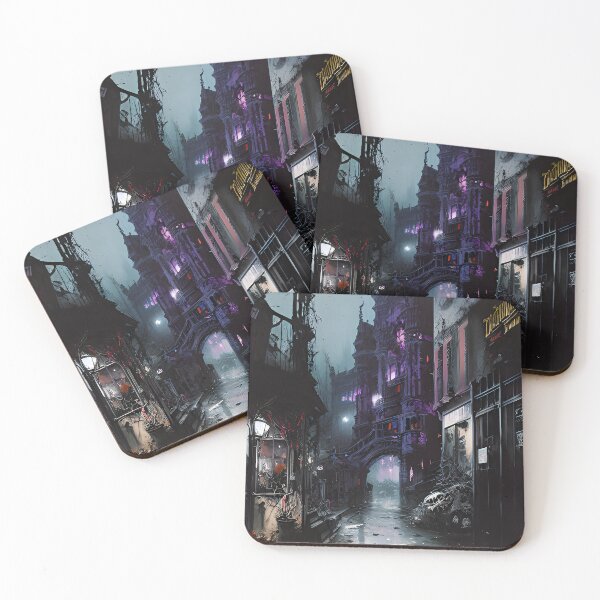 Item preview, Old, ruined city street designed and sold by MadinaFatt.