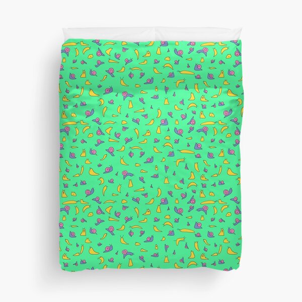 Snail and Slug Duvet Cover