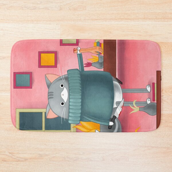 Item preview, Cosmo the Cat Unhinged designed and sold by GracBlum.
