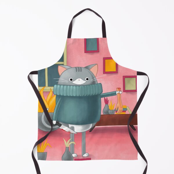 Item preview, Cosmo the Cat Unhinged designed and sold by GracBlum.