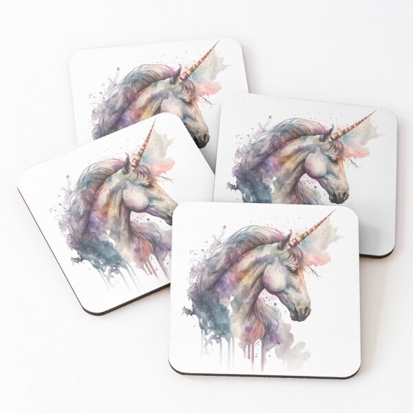 Item preview, Watercolor Magical Unicorn designed and sold by SaikoDesigns.