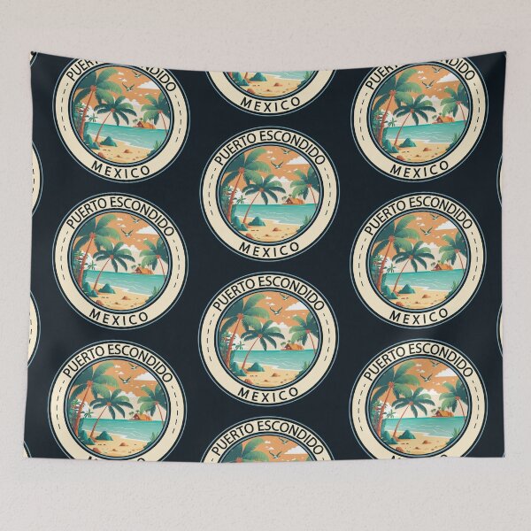 Item preview, Insignia de Cabaña de Puerto Escondido, México designed and sold by KrisSidDesigns.