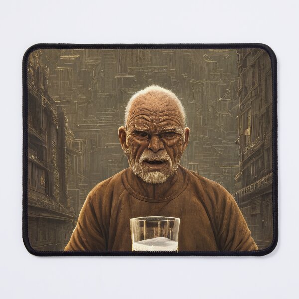 Item preview, Old man with a large beer designed and sold by ansaharju.