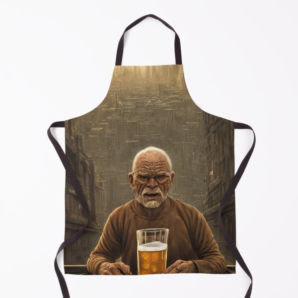 Item preview, Old man with a large beer designed and sold by ansaharju.