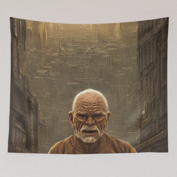 Item preview, Old man with a large beer designed and sold by ansaharju.