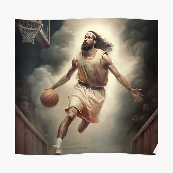 Pósters: Jesus Basketball | Redbubble