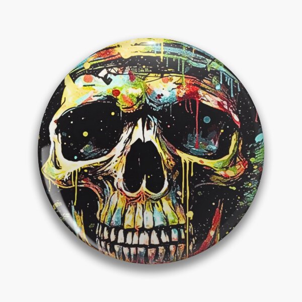 Item preview, Watercolor Musical Skeleton Art Design in Streetwear Style V.16 designed and sold by Pexelpanoramas.