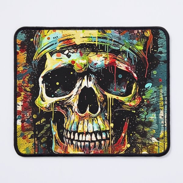 Item preview, Watercolor Musical Skeleton Art Design in Streetwear Style V.16 designed and sold by Pexelpanoramas.