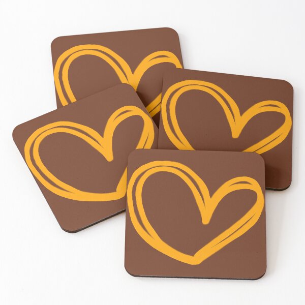 Item preview, Orange Heart - Heart Design  designed and sold by Twaingrant.