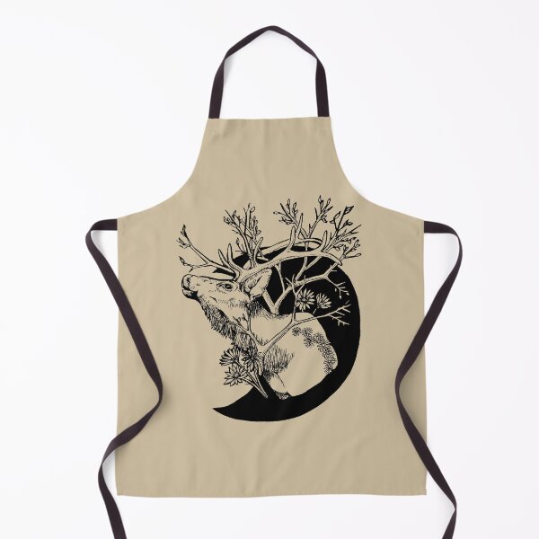 Item preview, Elk in the Flowers designed and sold by Crotalus Creatures.