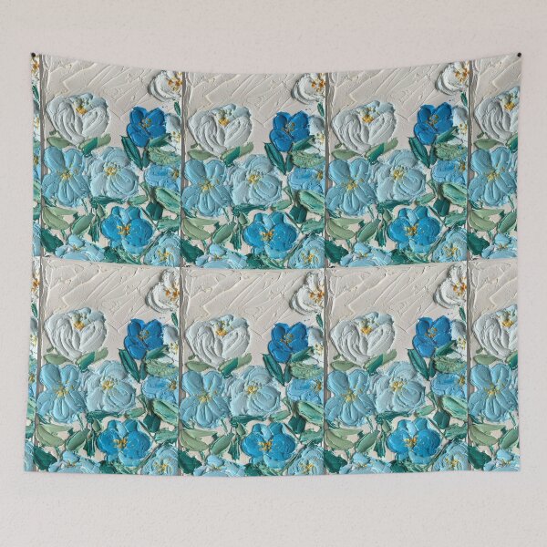 Item preview, Blue Posies designed and sold by Praline Creative.