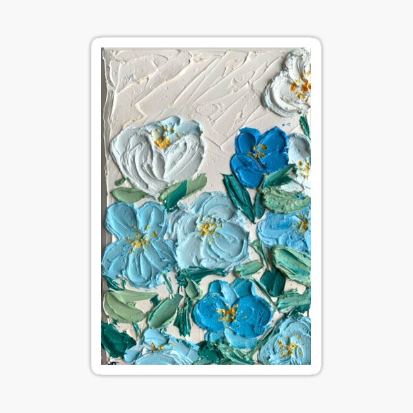 Item preview, Blue Posies designed and sold by Praline Creative.