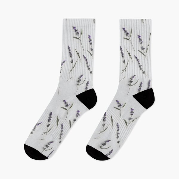 Item preview, Simple, delicate and aesthetic seamless lavender pattern designed and sold by SeamlessGuru.