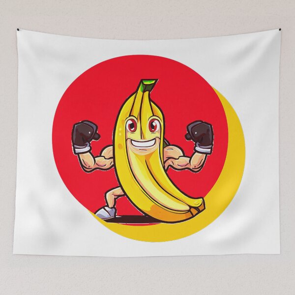 Item preview, Cute muscle banana designed and sold by ramith-concept.