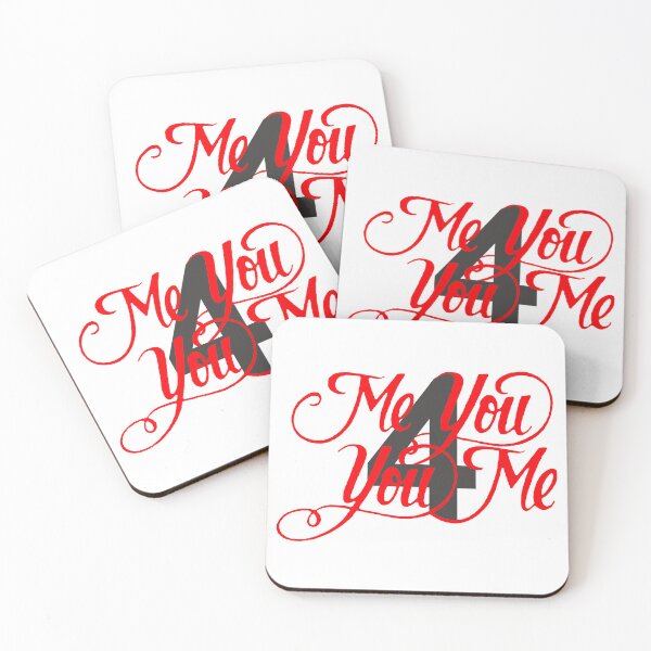 Item preview, Me for You and You for Me; designed and sold by StickerApe.