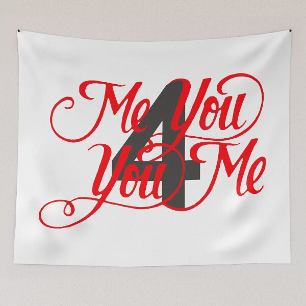 Item preview, Me for You and You for Me; designed and sold by StickerApe.
