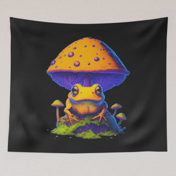Item preview, Mushroom Frog designed and sold by Seljomoon.