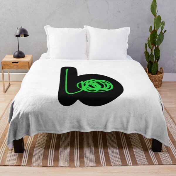 Item preview, Letter b - green on a transparent background designed and sold by WRECZ.