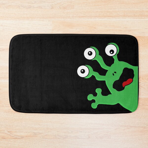 Item preview, Three eyed cartoon Alien designed and sold by Scat the cat.