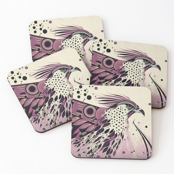 Item preview, Pastel Raven in Tribal Native American Styles designed and sold by gullettm.