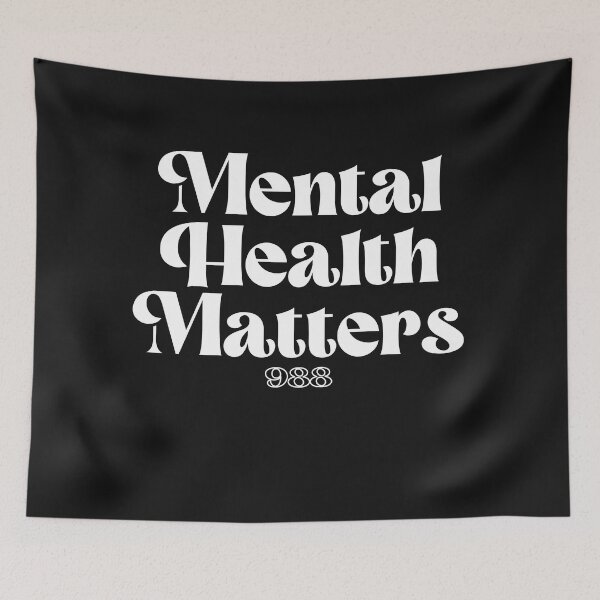 Item preview, Mental Health Matters 988  designed and sold by CoinsandConnect.