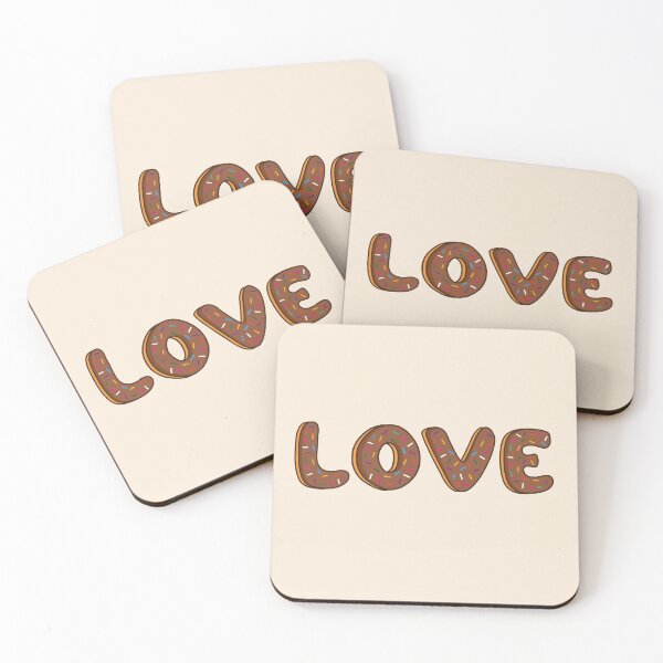 Item preview, Love Shaped Like Chocolate Donuts  designed and sold by ITCHAWAWAA.