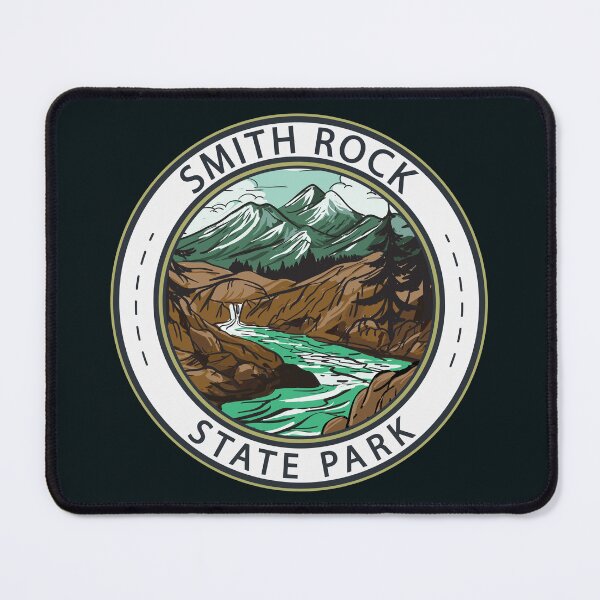 Item preview, Smith Rock State Park Oregon Badge designed and sold by KrisSidDesigns.
