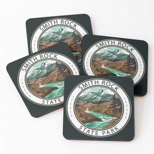 Item preview, Smith Rock State Park Oregon Badge designed and sold by KrisSidDesigns.