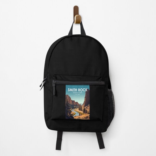 Item preview, Smith Rock State Park Oregon Travel Art Vintage designed and sold by KrisSidDesigns.