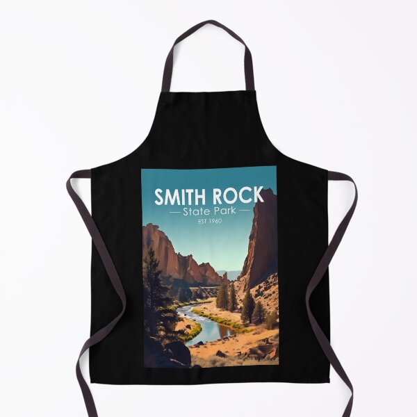 Item preview, Smith Rock State Park Oregon Travel Art Vintage designed and sold by KrisSidDesigns.