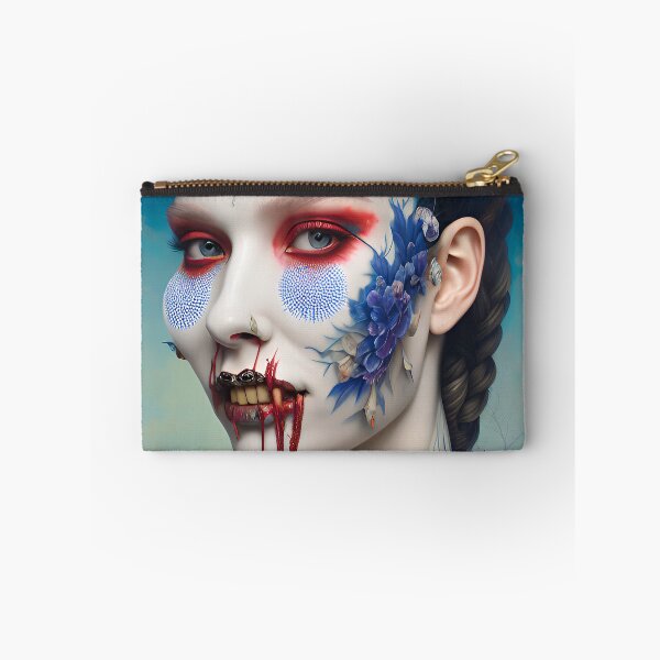 Item preview, White vampire with flower tattoo designed and sold by MadinaFatt.