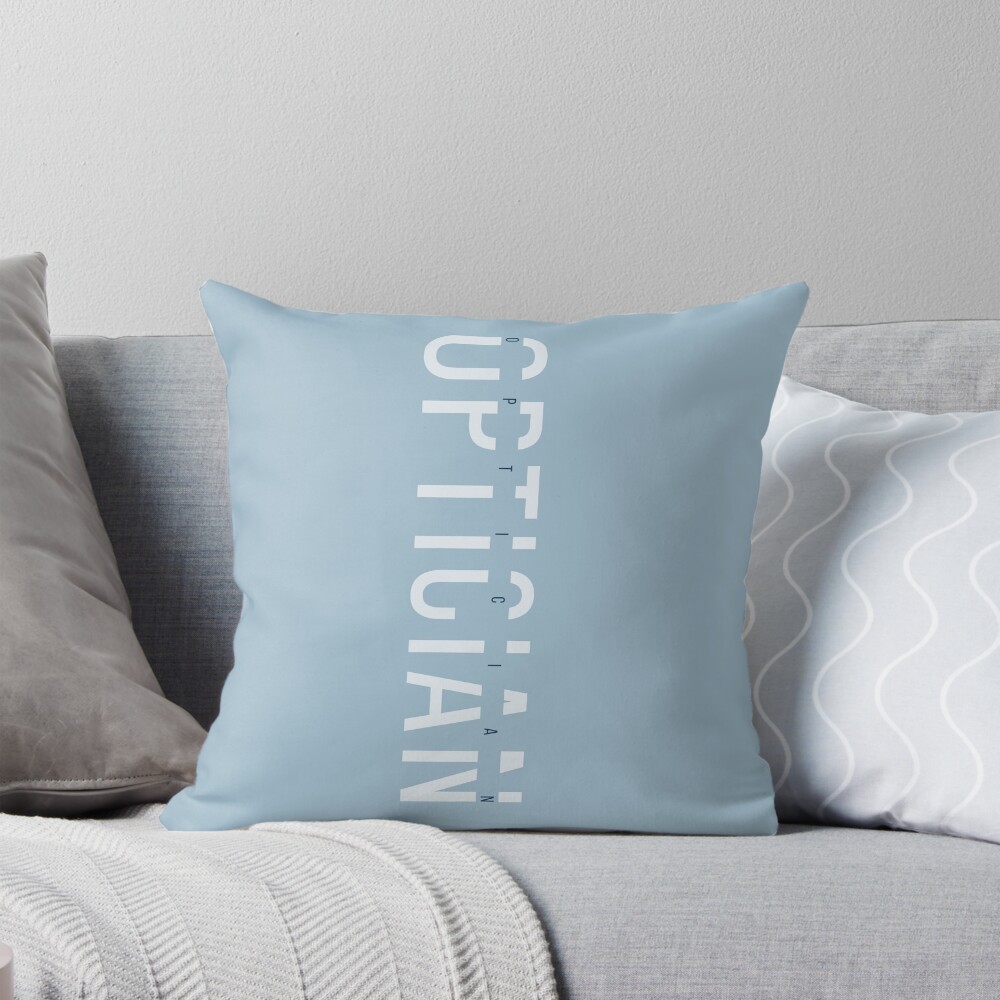 Item preview, Throw Pillow designed and sold by OpticianNow.