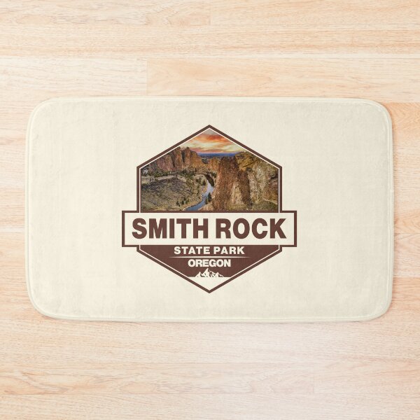 Item preview, Smith Rock State Park Oregon Travel Art Badge designed and sold by KrisSidDesigns.
