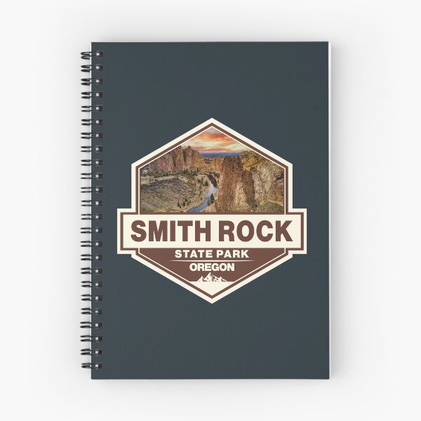 Item preview, Smith Rock State Park Oregon Travel Art Badge designed and sold by KrisSidDesigns.