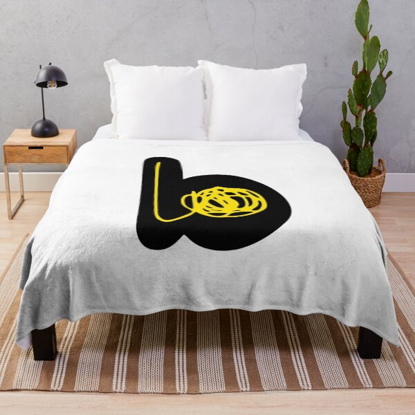 Item preview, Letter b - yellow on a transparent background designed and sold by WRECZ.
