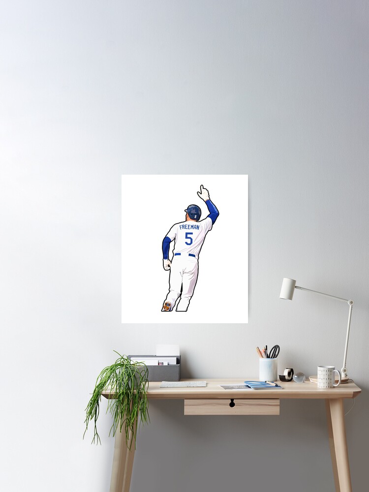 Freddie Freeman LA 5 Poster for Sale by sockaholic13