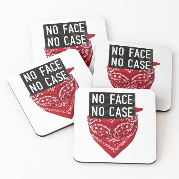 Item preview, No Face No Case; designed and sold by StickerApe.