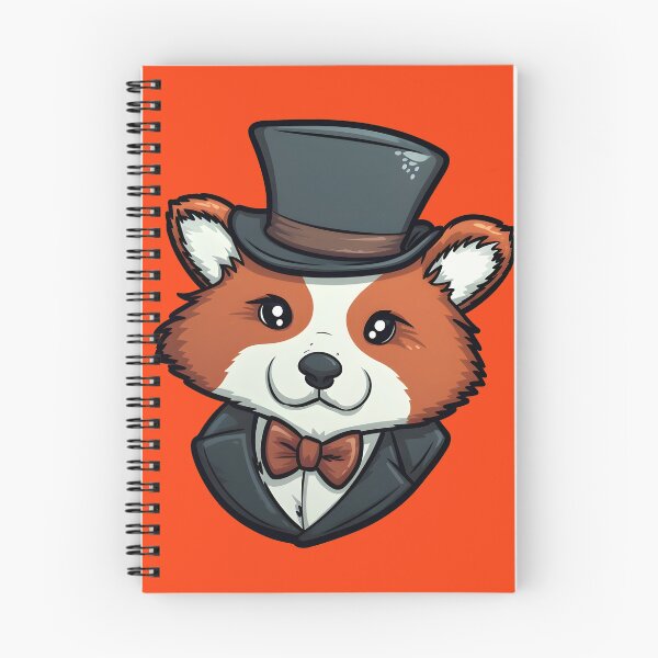 Aperçu de l'œuvre Panda rouge fantaisie créée et vendue par StuckFindings.