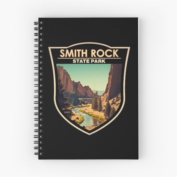 Item preview, Smith Rock State Park Oregon Art Badge designed and sold by KrisSidDesigns.